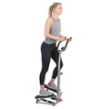 Sunny Health & Fitness Twist Stair Stepper Machine With Handlebar - SF-S020027