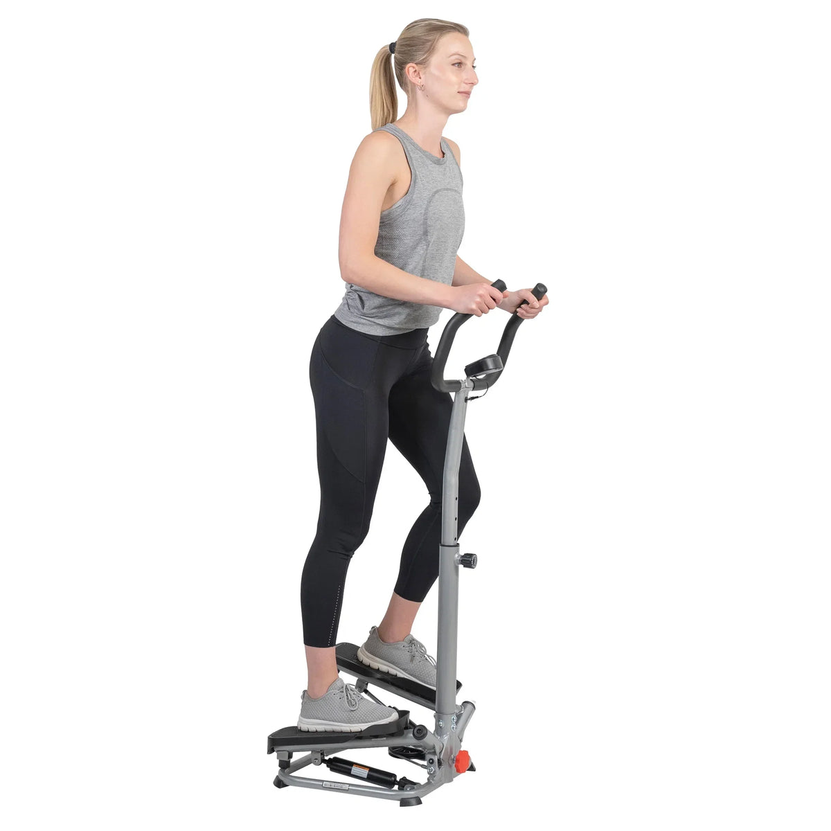 Sunny Health & Fitness Twist Stair Stepper Machine With Handlebar - SF-S020027