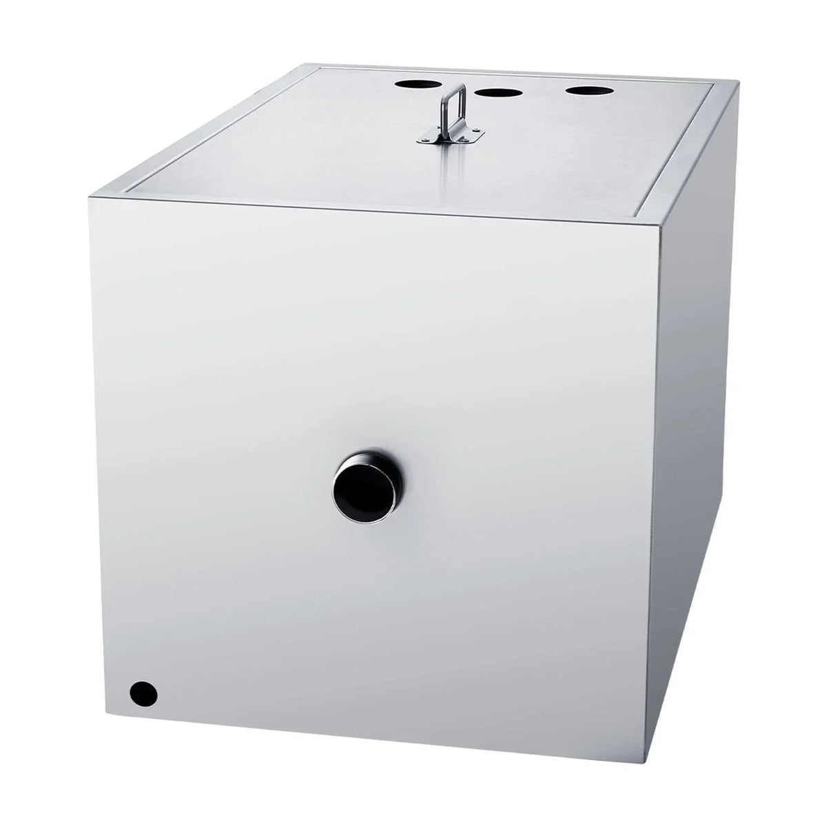 SKYSHALO Commercial Grease Interceptor Trap, 40LB Stainless Steel - 23.62x15.75x15.4 Inches
