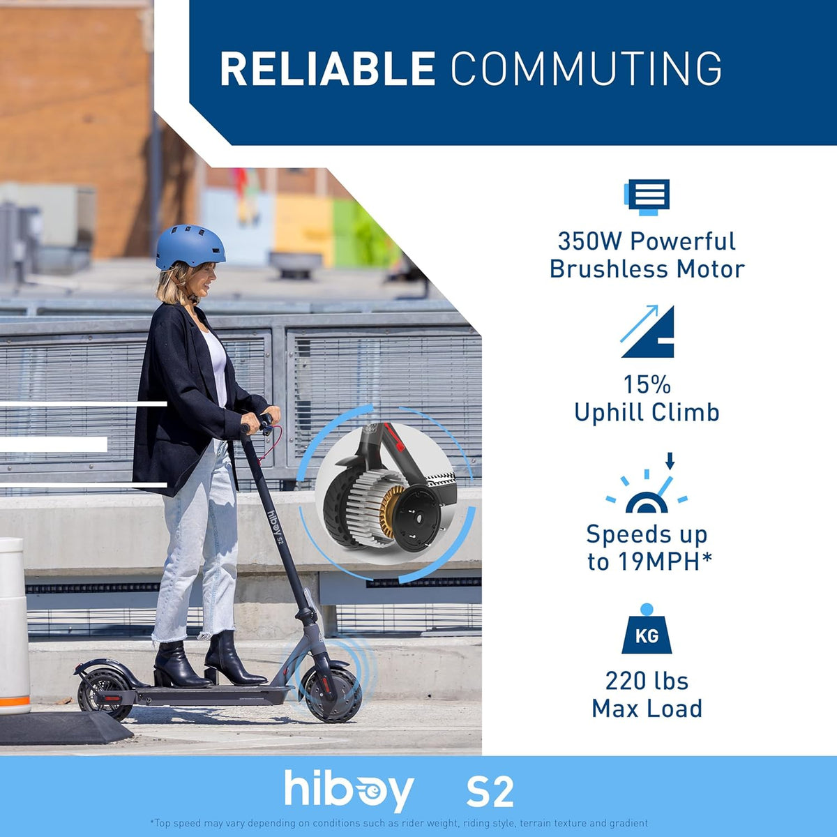Hiboy Electric Scooter - S2 Pro/S2 Max