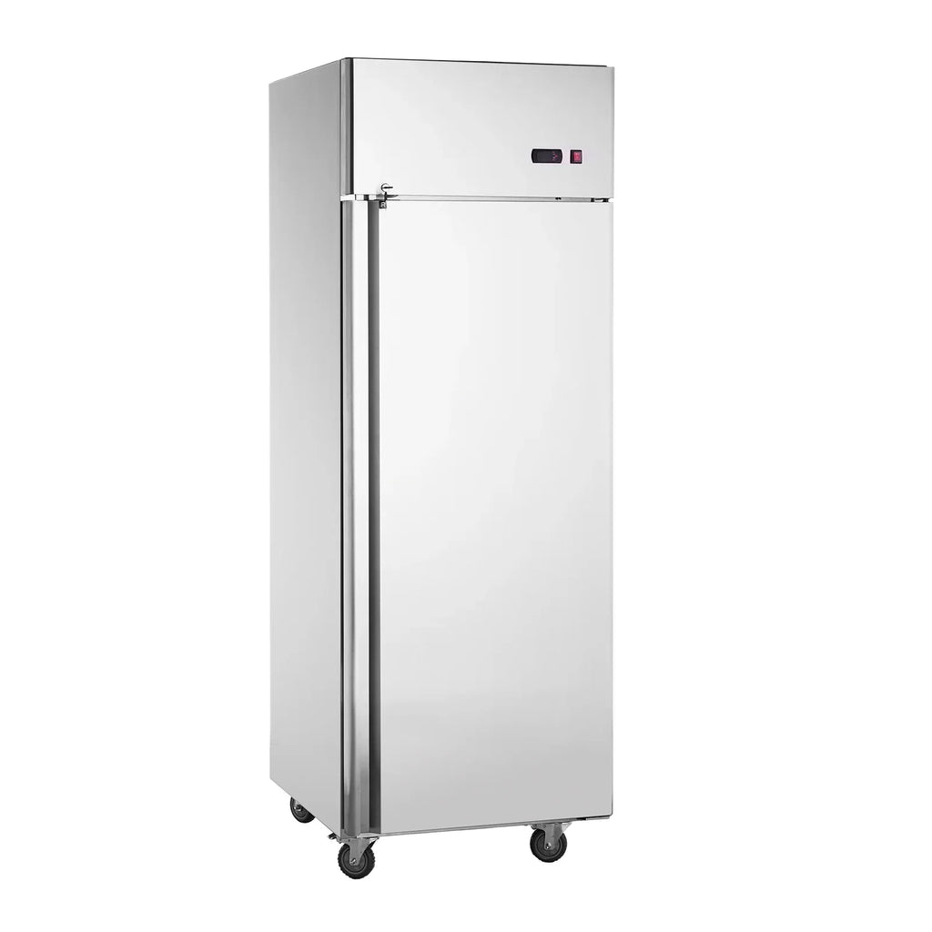 SKYSHALO Commercial Reach-In Upright Freezer 19.32 Cu.ft 1 Door 4 Shelves