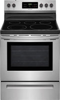 Frigidaire 30in Stainless Steel Electric Range - Freestanding Oven And Cooktop Combo
