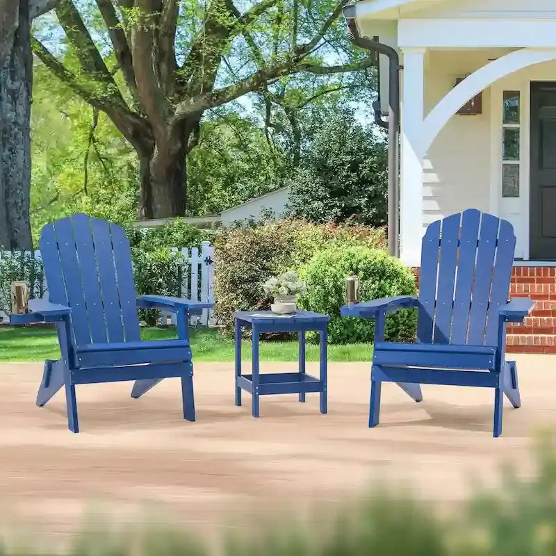 Bonosuki Folding Adirondack Fire Pit Chair Set, 2 Count, HIPS