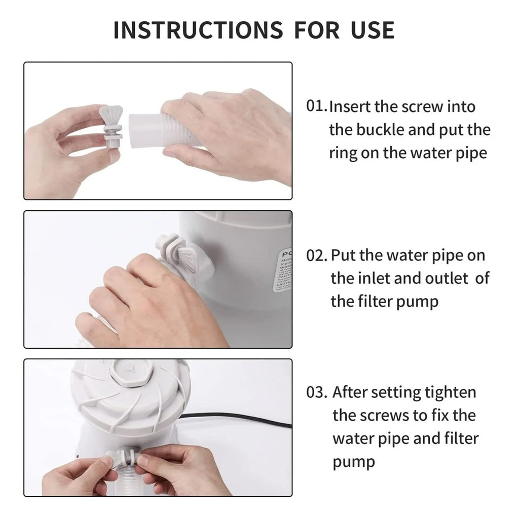 Above Ground Pool Filter Pump - 110V-120V