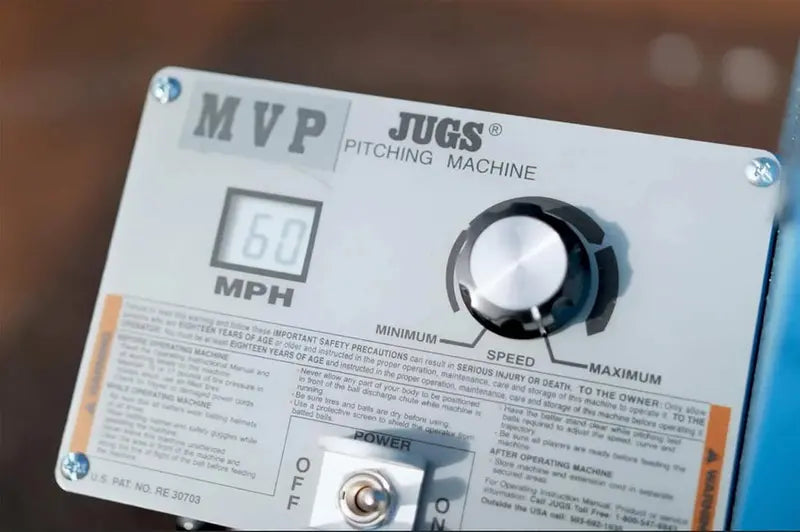 Jugs MVP Combo Pitching Machine, 20-60 Mph Baseball And Softball - M1601