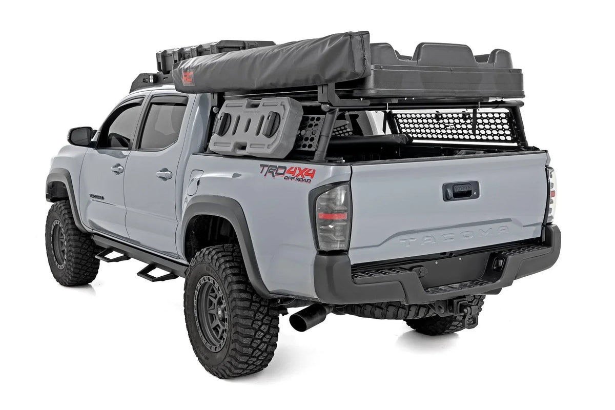 Rough Country SRL2 Adjustable Aluminum Steps For 2005-2023 Toyota Tacoma - 71096