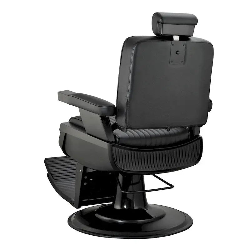 JAXSON Hydraulic Reclining Barber Chair With Black Frame