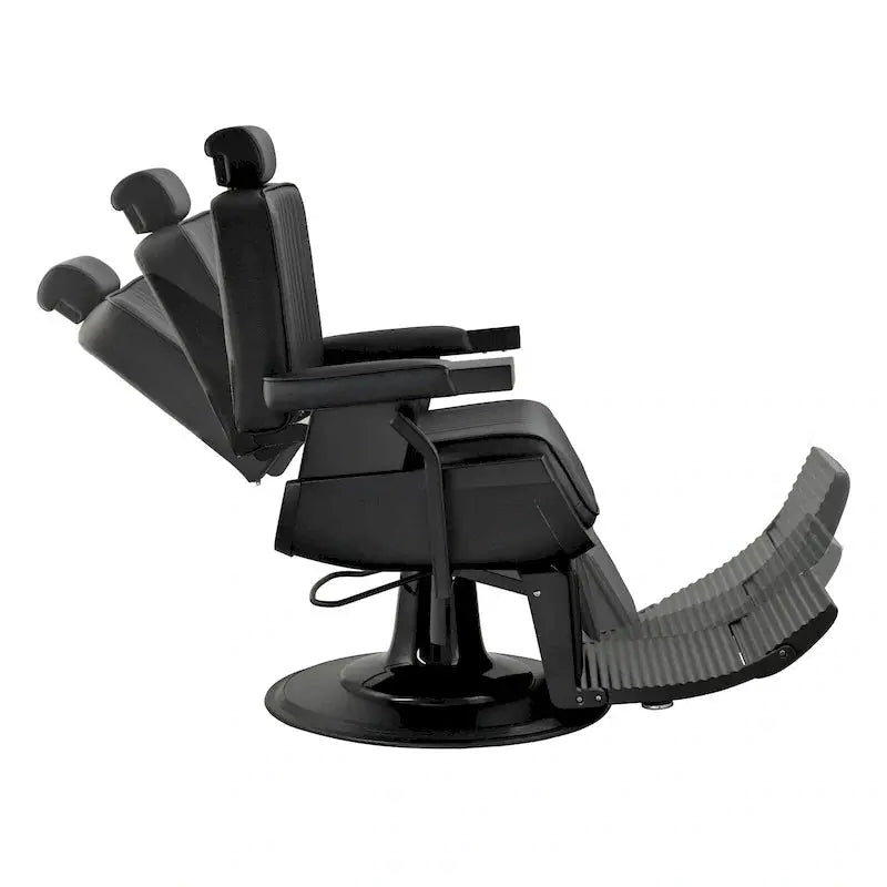 JAXSON Hydraulic Reclining Barber Chair With Black Frame