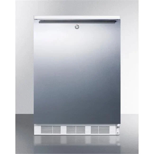 Summit Appliance Built-In Undercounter All-Refrigerator, 33.5 x 23.63 x 23.5 in, White Cabinet