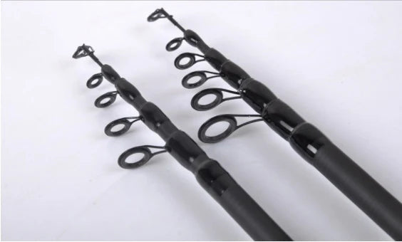 Telescopic Carbon Fishing Rod, 1.8m, 2.1m, 2.4m, 2.7m, 3.0m, 3.3m, 3.6m, Gun-Handle Or Straight-Handle