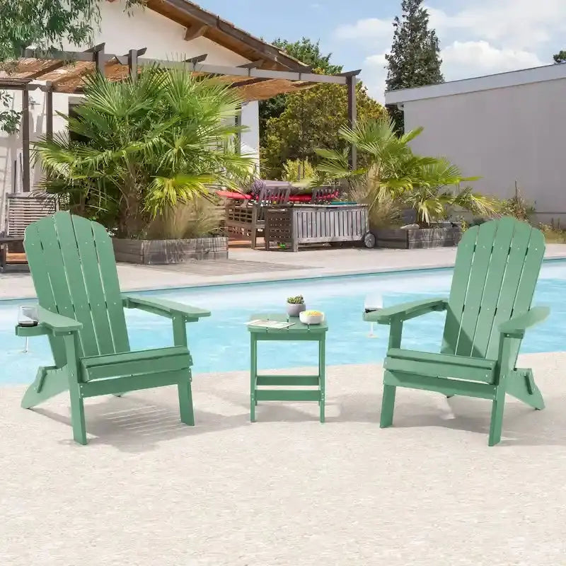 Bonosuki Folding Adirondack Fire Pit Chair Set, 2 Count, HIPS