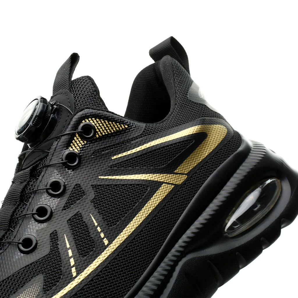 Dial Fit System & Air Cushioning Comfort Steel Toe Shoes