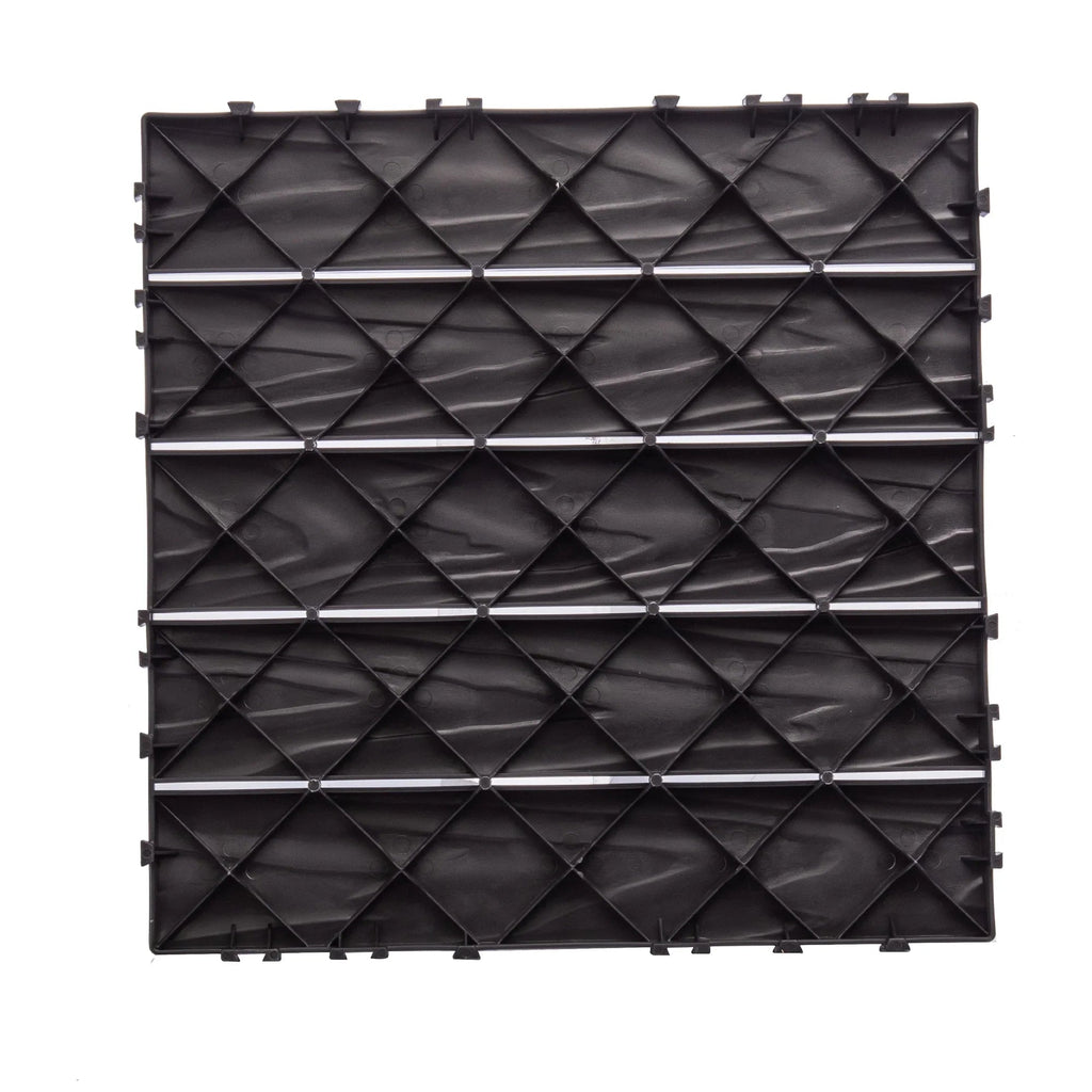 76-Pack Plastic Interlocking Deck Tiles, 68.80 Sq.Ft
