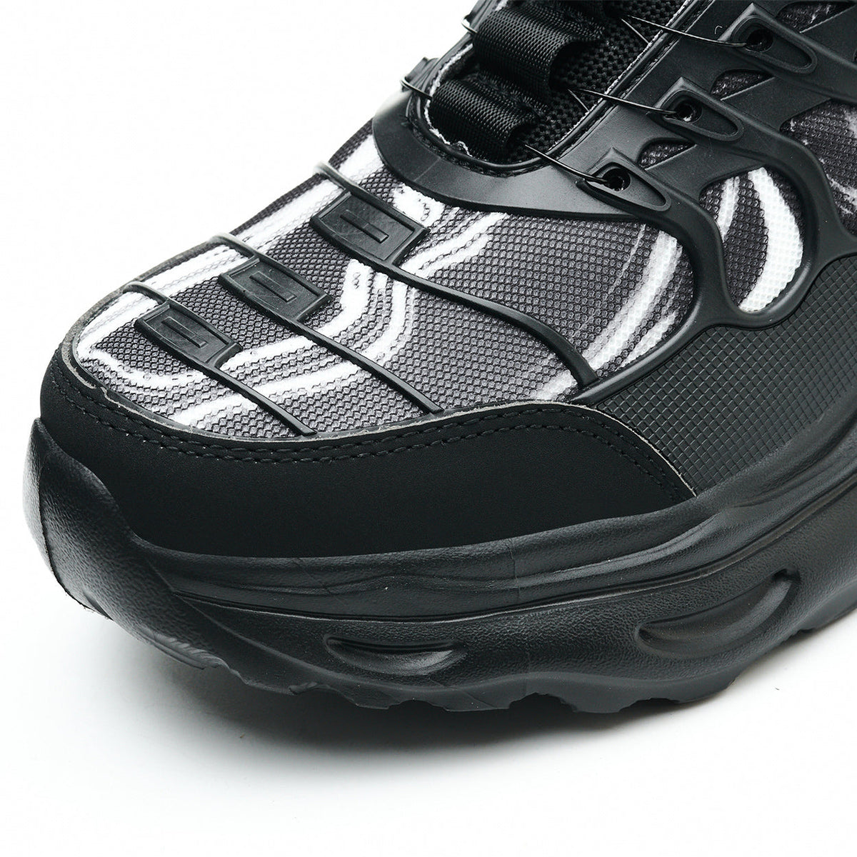 Breathable Steel Toe Safety Shoes Dial Lacing System & Flexible Sole