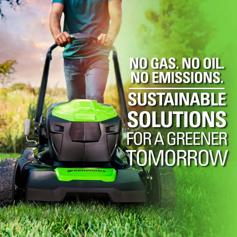 Greenworks 80V Cordless 21-Inch Self-Propelled Brushless Lawn Mower
