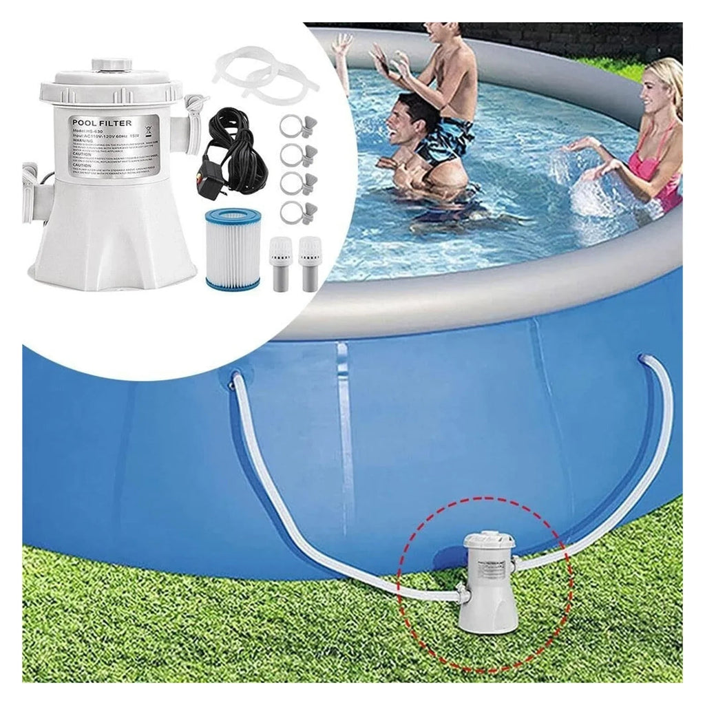Above Ground Pool Filter Pump - 110V-120V