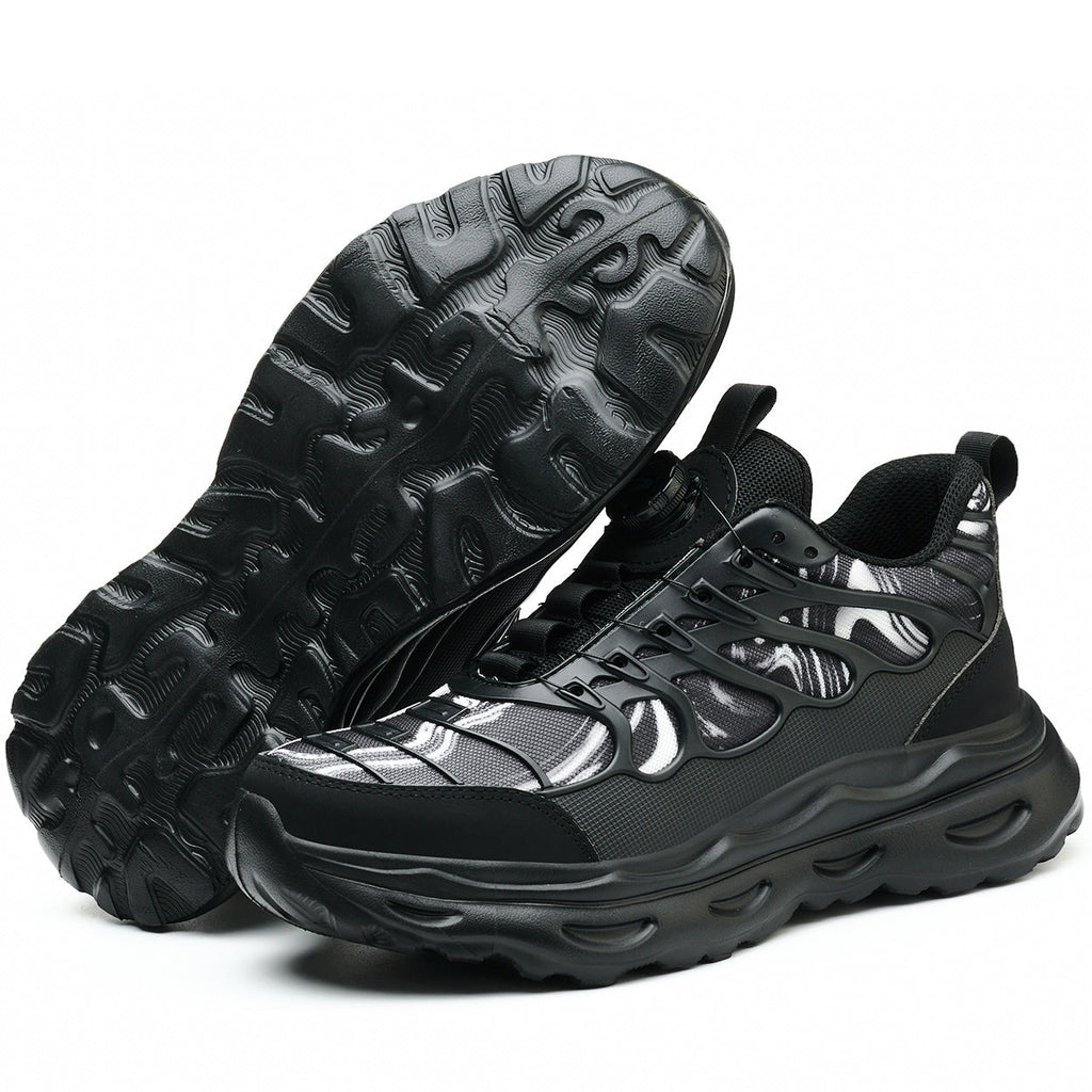 Breathable Steel Toe Safety Shoes Dial Lacing System & Flexible Sole