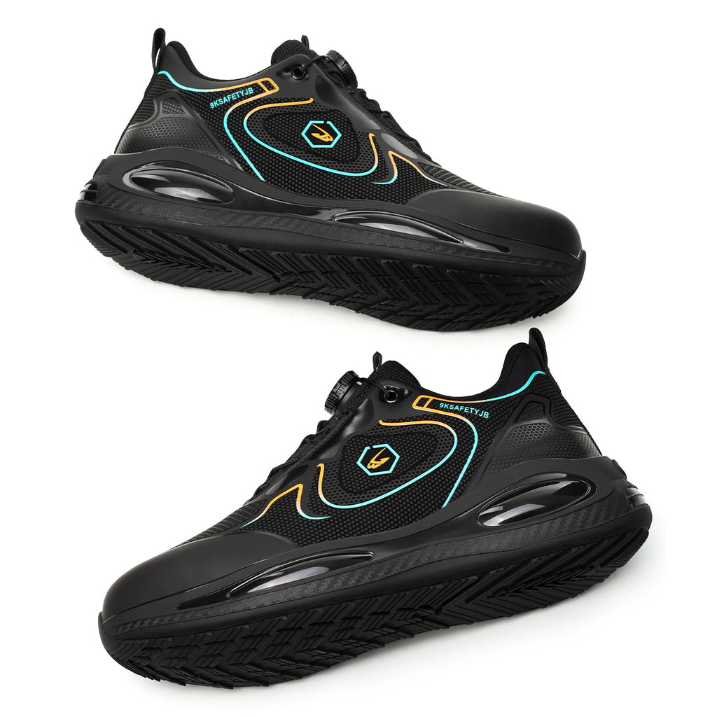 Lightweight Splash-Resistant Steel Toe Shoes