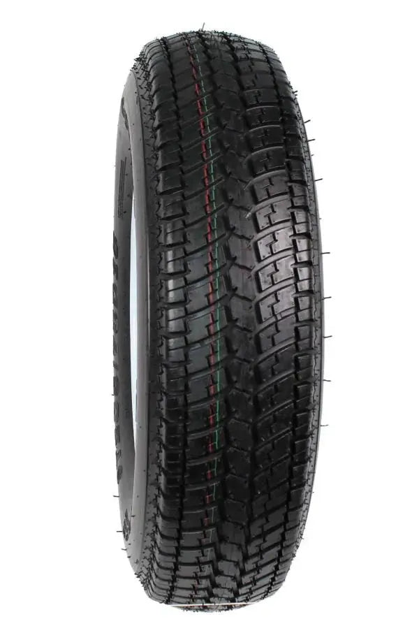 Trailer Tire & Wheel Combo ST205/75D15 Load Range C White Spoke Rims 2-Pack