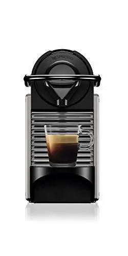 Breville Nespresso Pixie Compact Espresso Machine - Titanium Finish