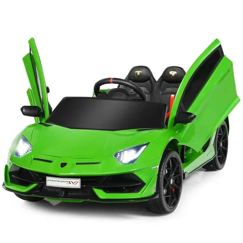 Lamborghini SVJ Kids Ride-On Electric Sports Car, 12V - SVJ