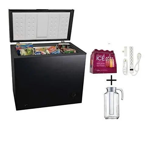 Arctic King Compact Chest Freezer, 7 Cu. Ft., Black - WHS-258C1WSB
