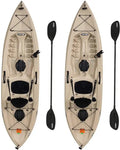 Lifetime Tamarack Angler 120 in Fishing Kayak, Tan - 275 lb Capacity