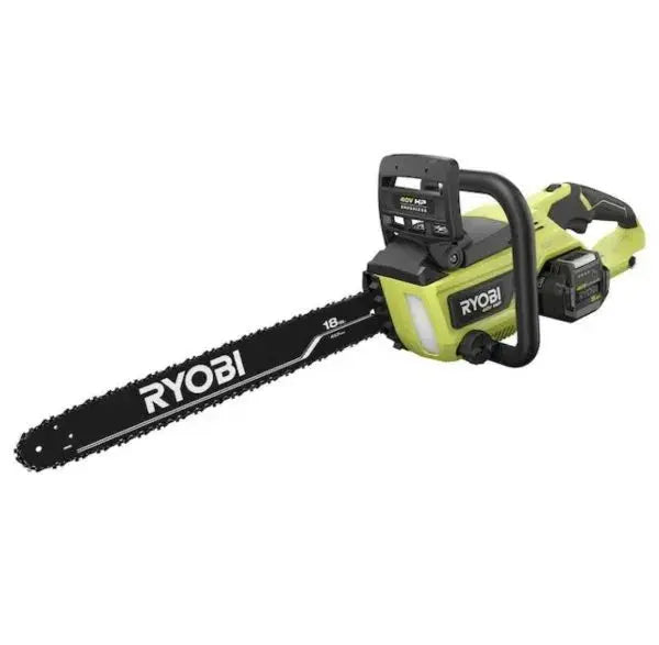 Ryobi 18-Inch 40V Cordless Chainsaw Kit With Battery And Charger - RY40530