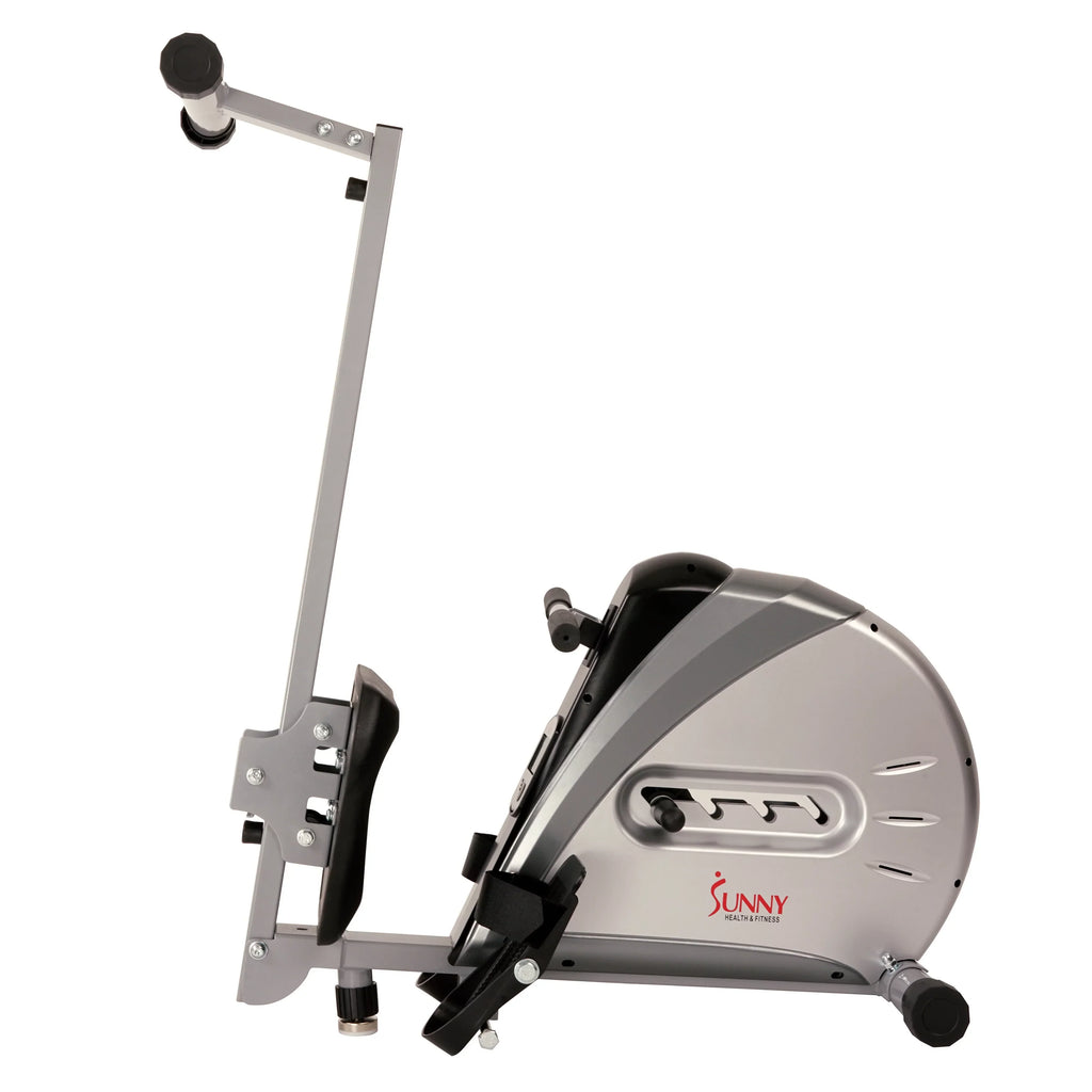Sunny Health & Fitness Elastic Cord Rowing Machine With LCD Monitor - SF-RW5606