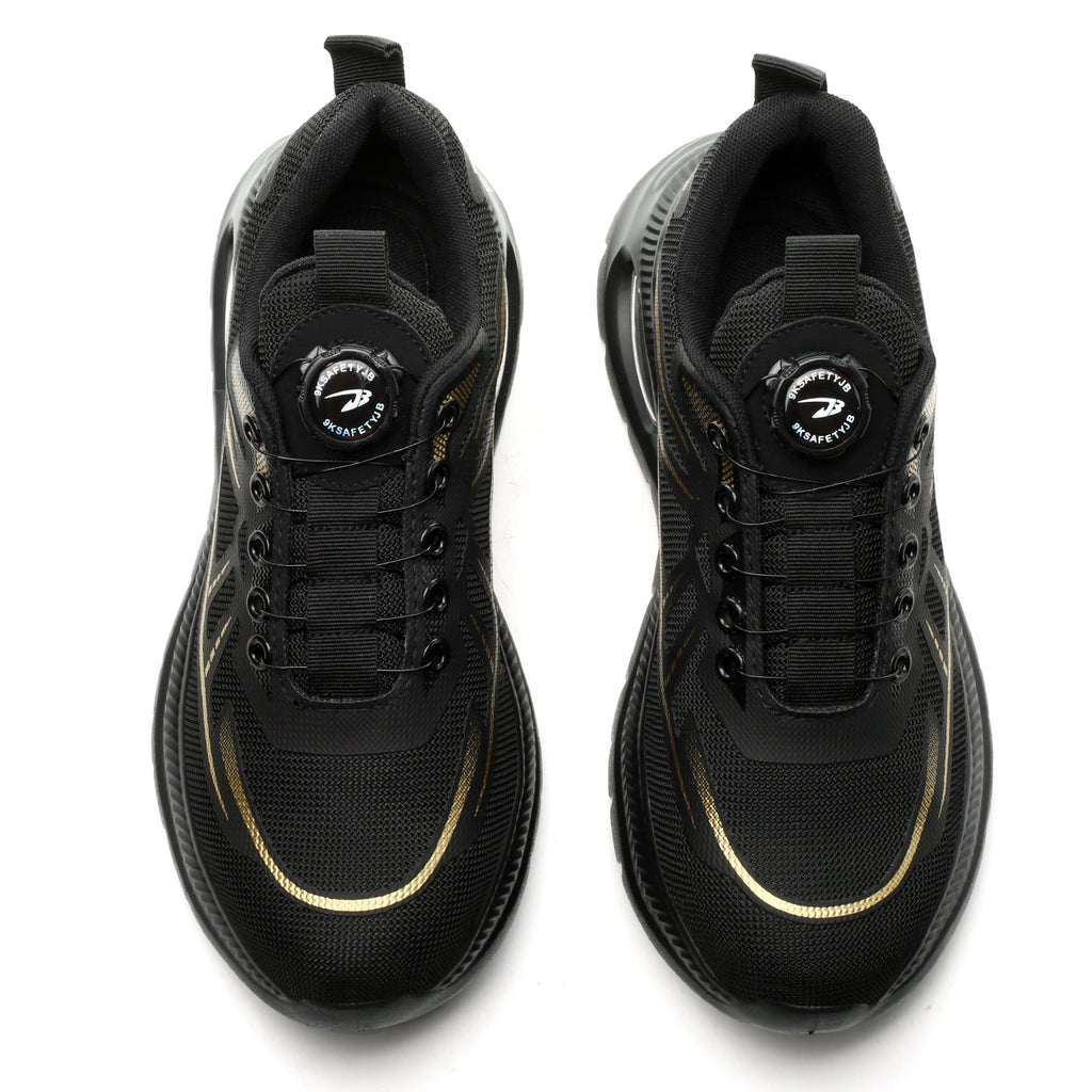 Dial Fit System & Air Cushioning Comfort Steel Toe Shoes