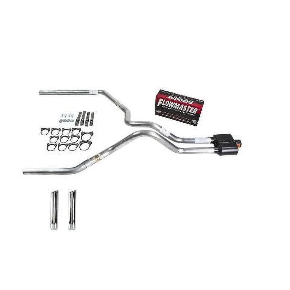 Flowmaster Silverado 88-95 Dual Exhaust 2.5 MA Pipe RW Tip - Super 10