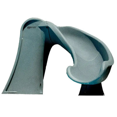 S.R. Smith Cyclone Right-Curve Pool Slide, Gray Granite - 698-209-58124