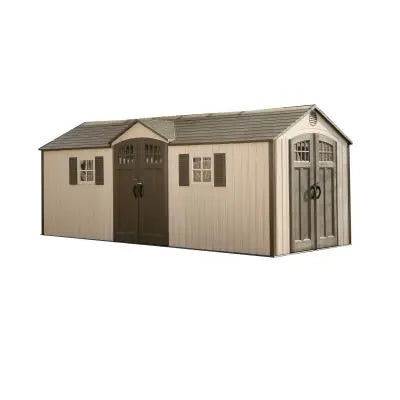 Heavy-Duty Outdoor Storage Shed, 20 ft. x 8 ft. - 60127