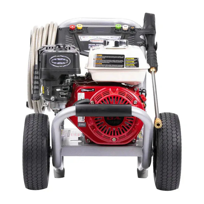 Gas Pressure Washer 3700 PSI 2.5 GPM With Honda GX200 Engine And AAA Triplex Pump - TMI49900