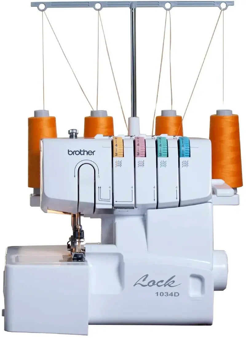 Juki Heavy-Duty Metal-Frame Serger, 1300 SPI, 3 Feet Included - 1034D