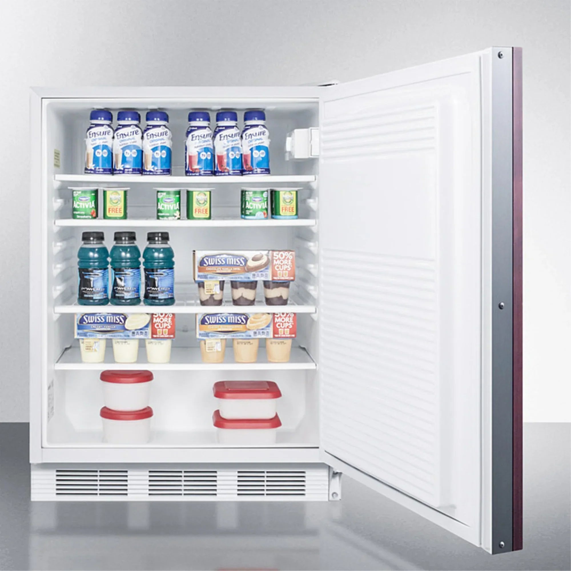 Summit Appliance Undercounter All-Refrigerator 32.25 x 23.63 x 23.5 in, 5.5 c.f., White