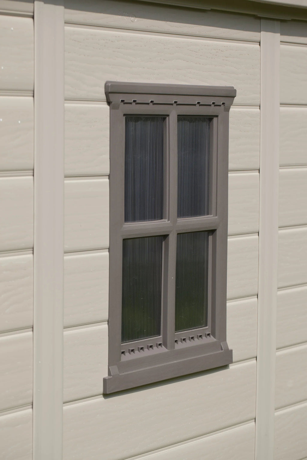 Keter Resin Outdoor Storage Shed, Taupe, 8 x 11 Foot - Factor