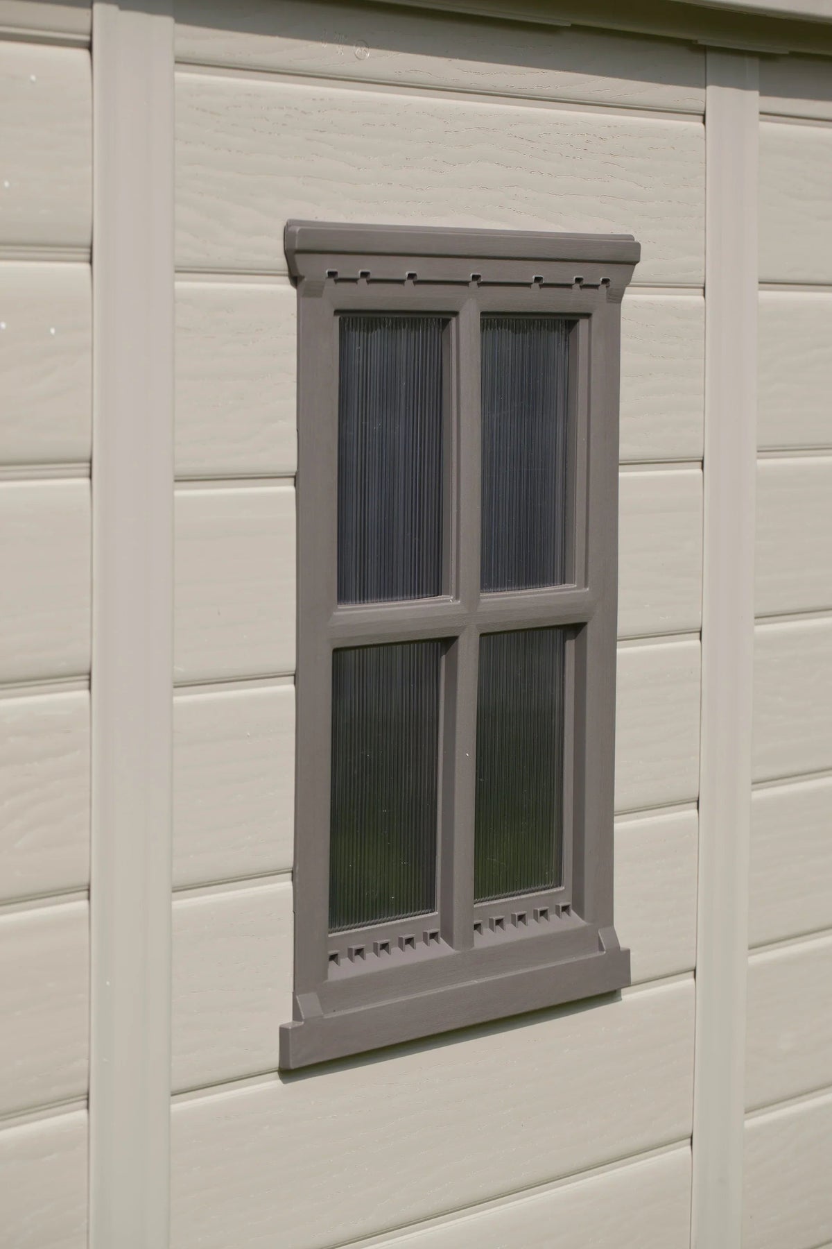 Keter Resin Outdoor Storage Shed, Taupe, 8 x 11 Foot - Factor