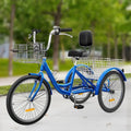 Adult 3-Wheel Pedal Tricycle, 24 And 26 Inch, 7-Speed