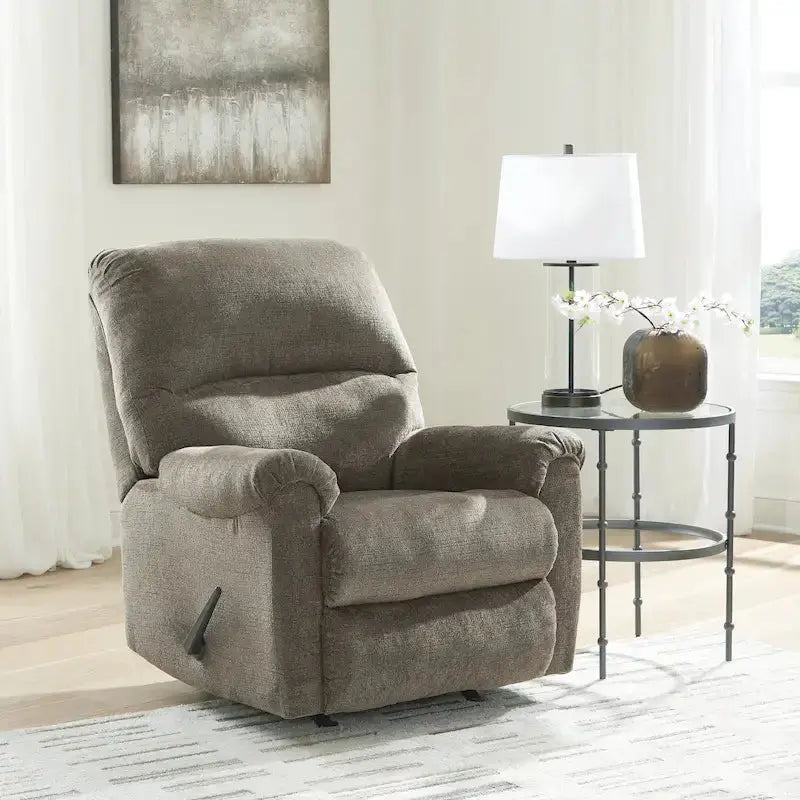 Signature Design By Ashley Stonemeade Rocker Recliner Armchair - Stonemeade