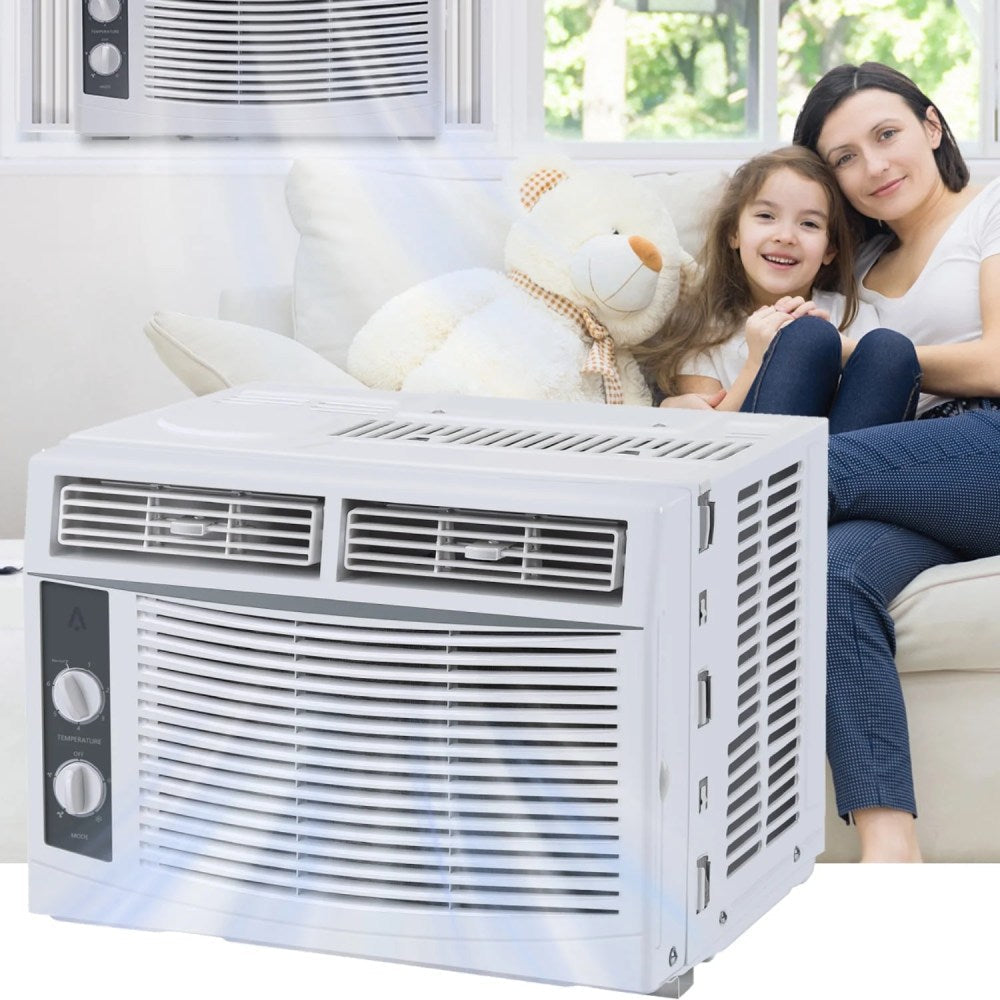 Garvee 5000 BTU Window Air Conditioner, White
