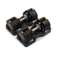 NordicTrack Select-A-Weight Adjustable Dumbbell Set, 55 lb Each