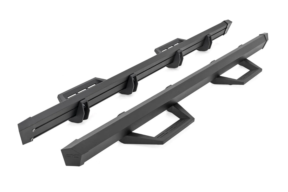 Rough Country SRL2 Adjustable Aluminum Steps For 2005-2023 Toyota Tacoma - 71096