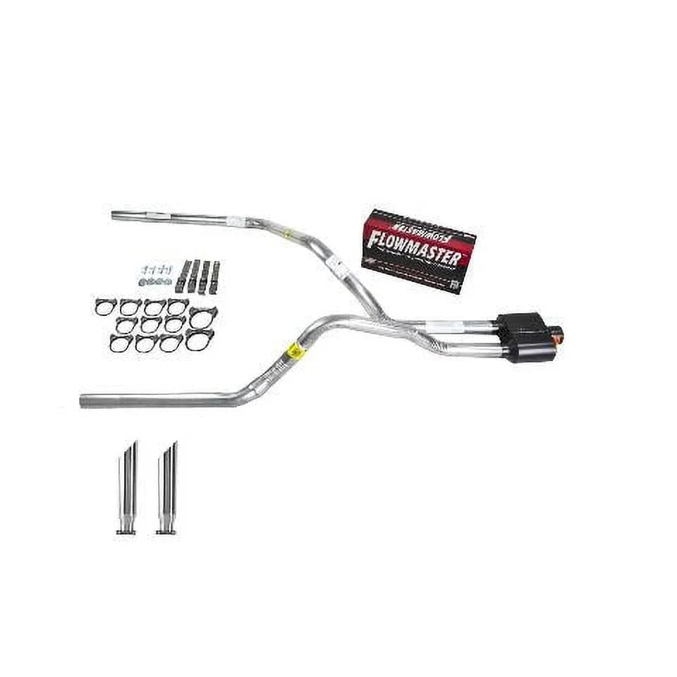 Flowmaster Super 10 SC Dual Exhaust 2.5 Pipe - Silverado 88-95