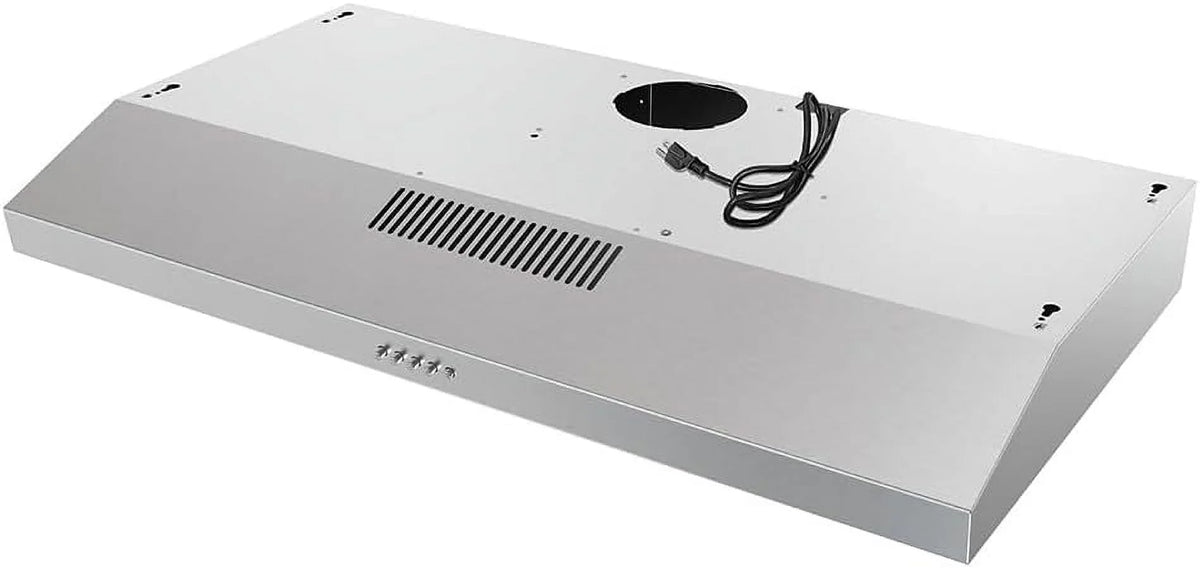 Streamline 36 in Longhena Convertible Undermount Range Hood - Brushed Stainless Steel