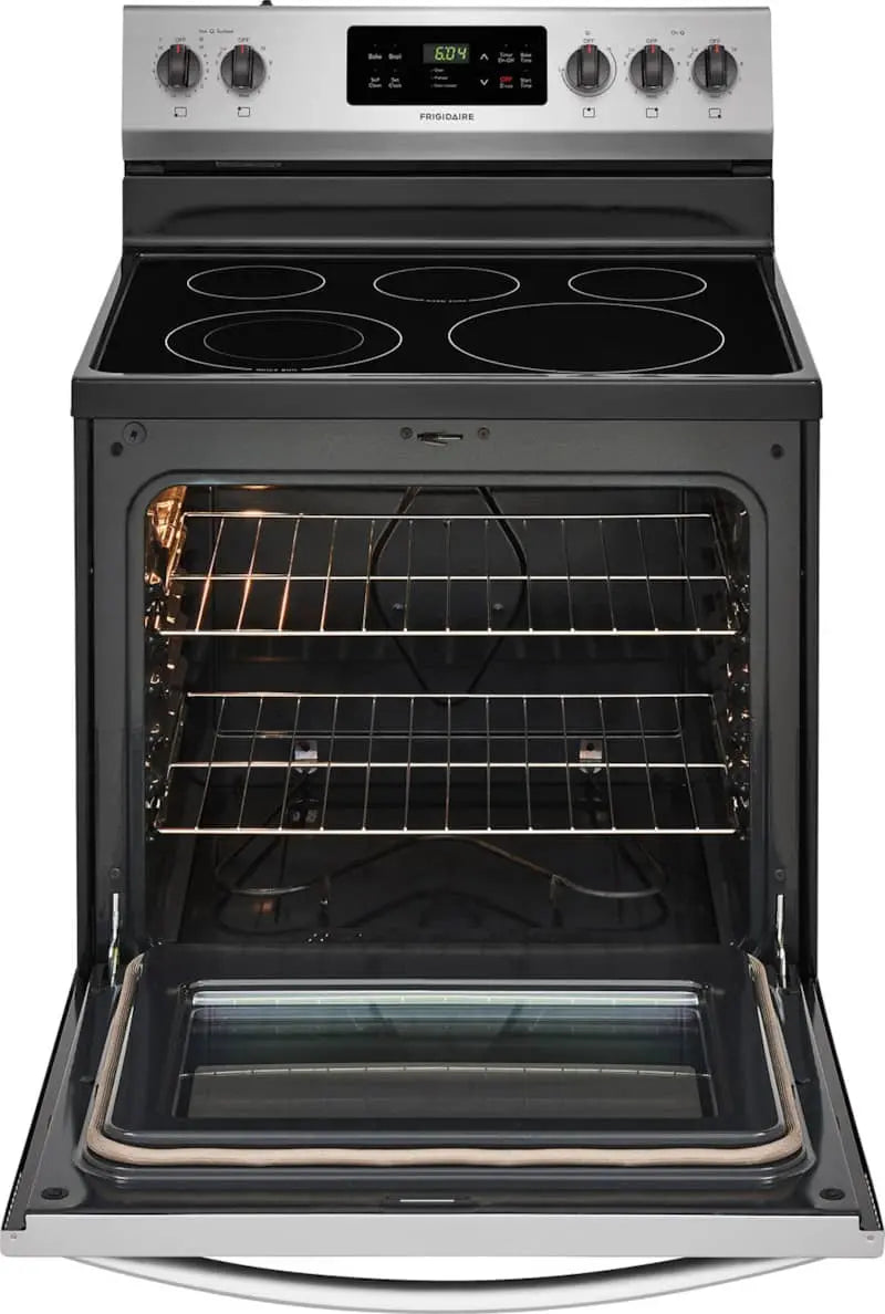 Frigidaire 30in Stainless Steel Electric Range - Freestanding Oven And Cooktop Combo
