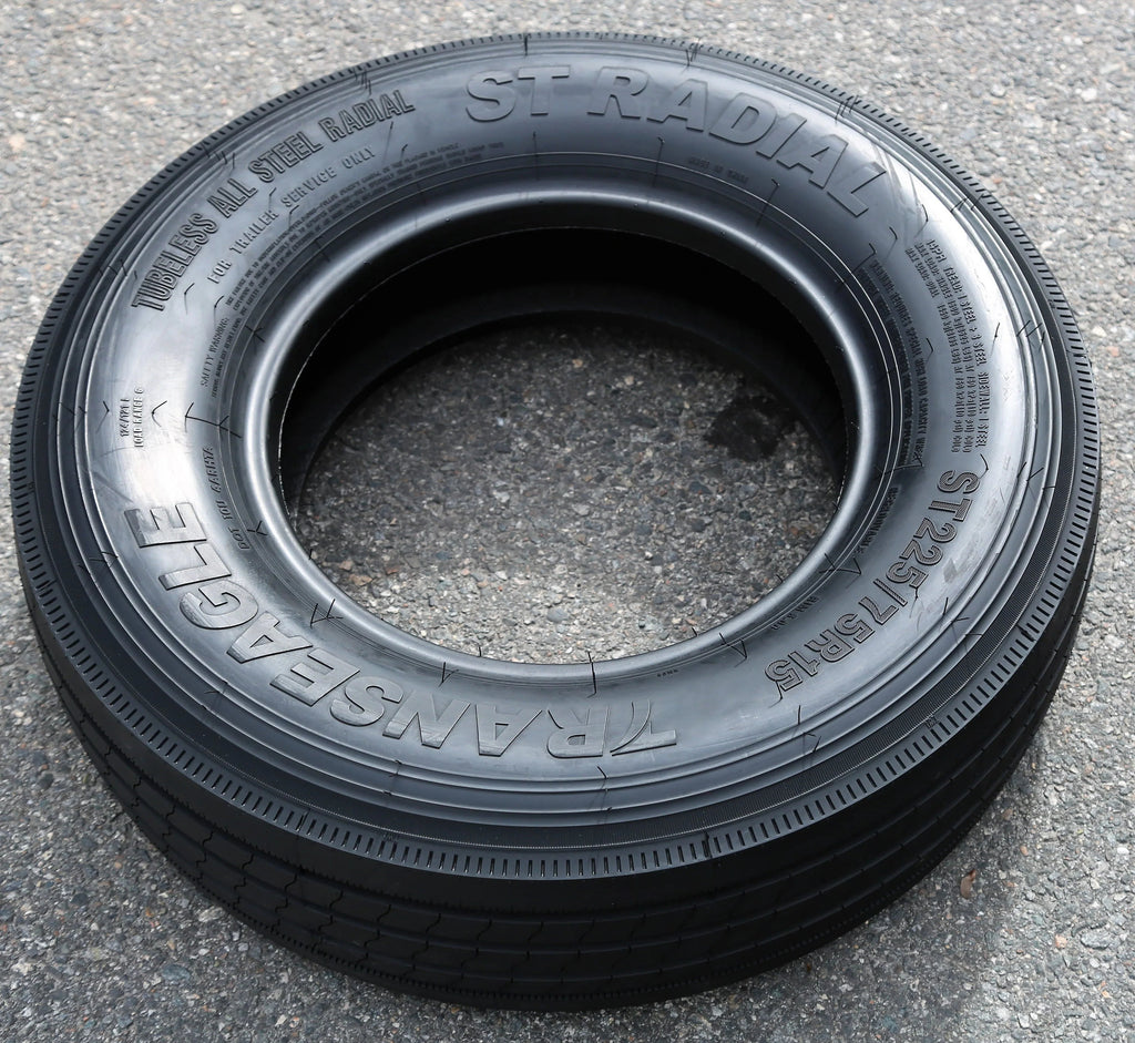 Transeagle All Steel ST Radial ST 225/75R15 Load G 14 Ply Trailer Tires - Set Of 4
