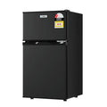 Devanti 80L Compact Black Bar Fridge With 25L Chiller Compartment