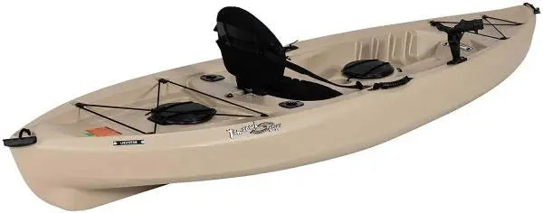 Lifetime Tamarack Angler 120 in Fishing Kayak, Tan - 275 lb Capacity