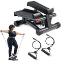 Sunny Health & Fitness Smart Mini Stepper With Exercise Bands - NO. 012SMART